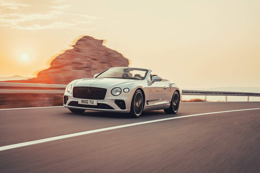 Mẫu mui trần Bentley Continental GT Convertible chính thức ra mắt