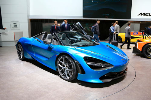 Siêu xe mui trần McLaren 720S Spider 2019 giá 21,5 tỷ đồng tại Thái Lan