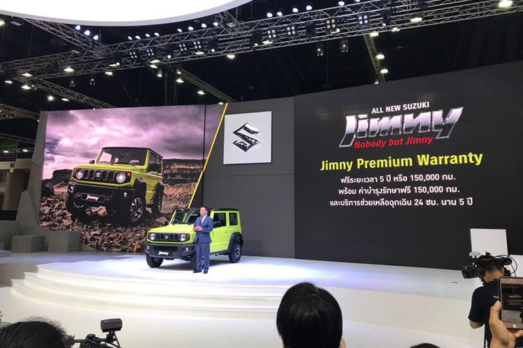 'Hàng hot' Suzuki Jimny 2019 giá khởi điểm hơn 1 tỷ đồng tại Thái Lan