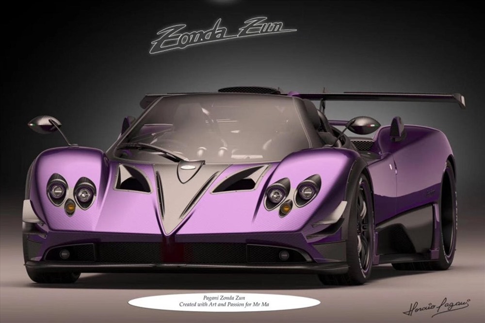 Siêu xe Pagani Zonda Zun, mẫu xe độc đáo tiền tỷ dành cho các đại gia