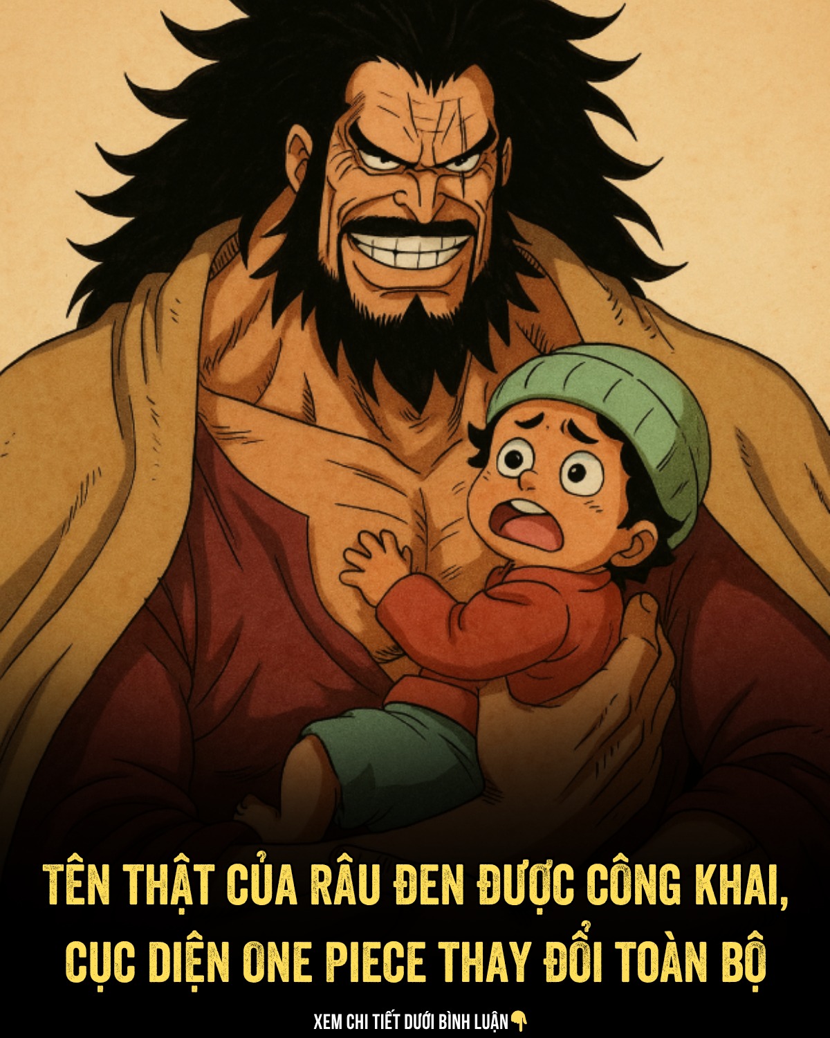 Tên thật của Râu Đen được công khai, cục diện One Piece thay đổi toàn ...